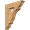 Ekena Millwork Balboa Traditional Smooth Bracket, Western Red Cedar, 5 1/2"W x 26"D x 30"H BKT06X26X30BOA01SWR - alternate 1